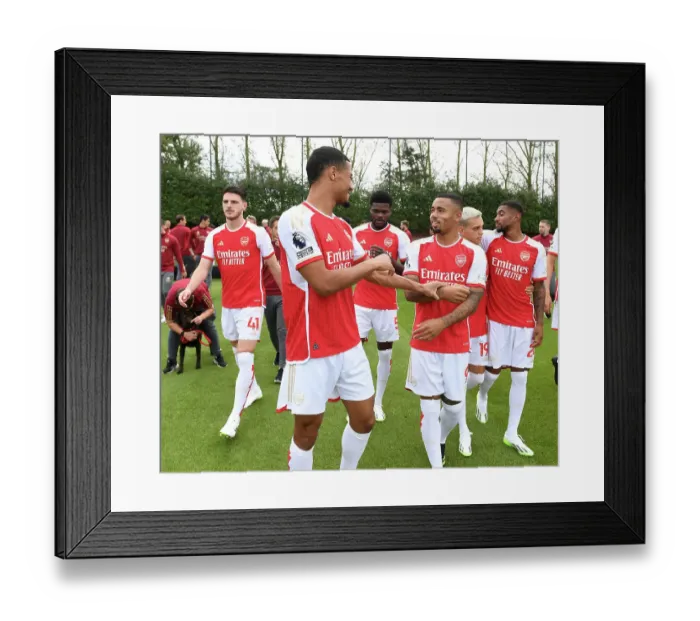 Framed Print : Arsenal FC 2023-24: Unity and Determination - The First Team