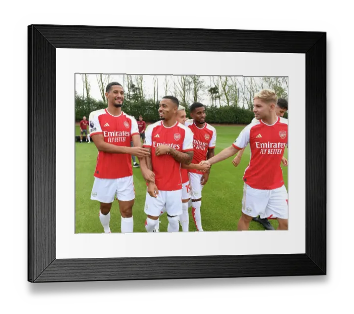 Framed Print : Arsenal First Team Squad 2023-24: Unity and Determination Framed Print : Arsenal First Team Squad 2023-24: Unity and Determination