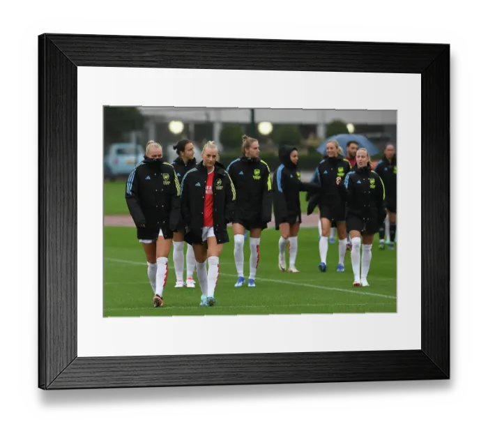 Framed Print : Arsenal Women's Team 2023-24: Frida Maanum and Stina Blackstenius Lead the Squad Framed Print : Arsenal Women's Team 2023-24: Frida Maanum and Stina Blackstenius Lead the Squad