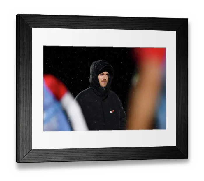 Framed Print : Arsenal Women vs. Bristol City Women: FA WSL Cup Showdown - Manager Jonas Eidevall Prepares Framed Print : Arsenal Women vs. Bristol City Women: FA WSL Cup Showdown - Manager Jonas Eidevall Prepares