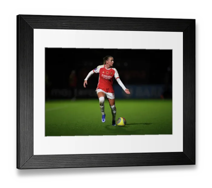 Framed Print : Arsenal Women vs. Bristol City Women: Conti Cup Clash at Meadow Park
