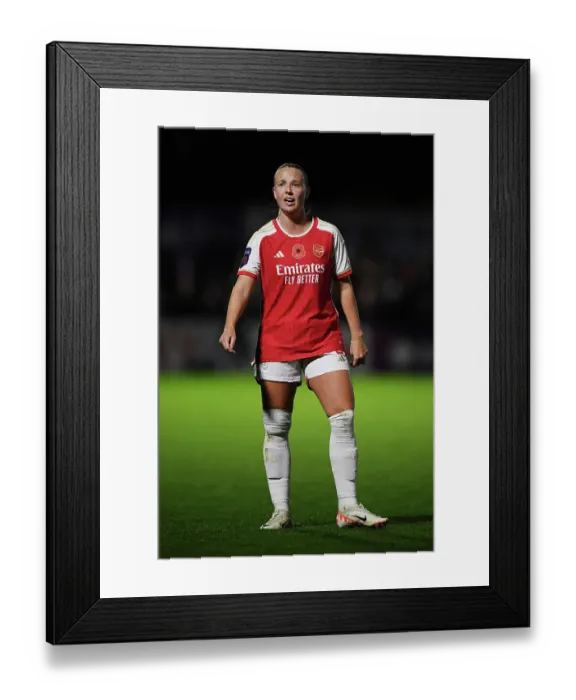 Framed Print : Conti Cup: Beth Mead's Emotional Moment - Arsenal Women vs. Bristol City Women Framed Print : Conti Cup: Beth Mead's Emotional Moment - Arsenal Women vs. Bristol City Women
