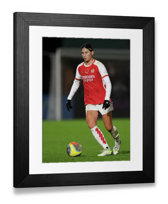 Framed Print : Arsenal Women vs. Bristol City Women: Conti Cup Clash at Meadow Park