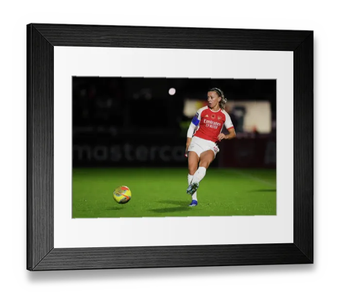 Framed Print : Arsenal Women vs. Bristol City Women: Conti Cup Clash at Meadow Park