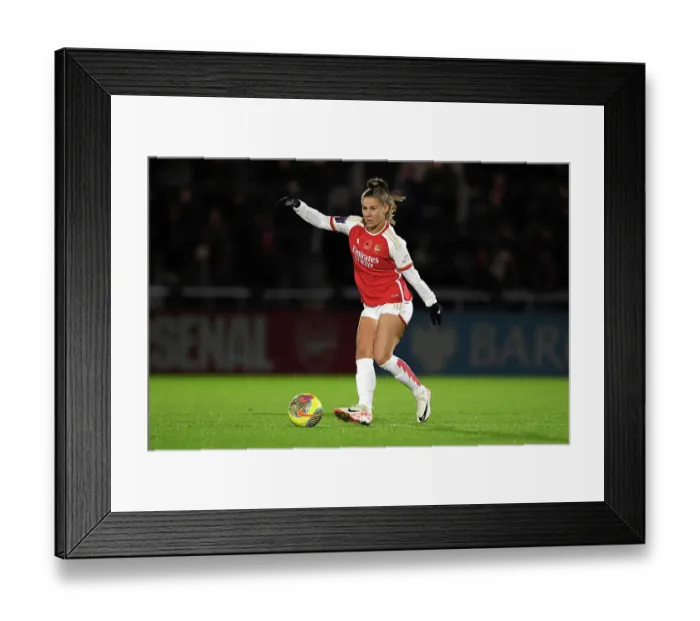 Framed Print : Arsenal Women vs. Bristol City Women: Conti Cup Clash at Meadow Park