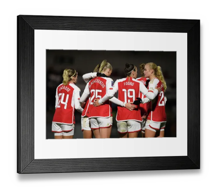 Framed Print : Arsenal Women's FA WSL Cup Triumph: Stina Blackstenius Brace Secures Victory over Bristol City Framed Print : Arsenal Women's FA WSL Cup Triumph: Stina Blackstenius Brace Secures Victory over Bristol City