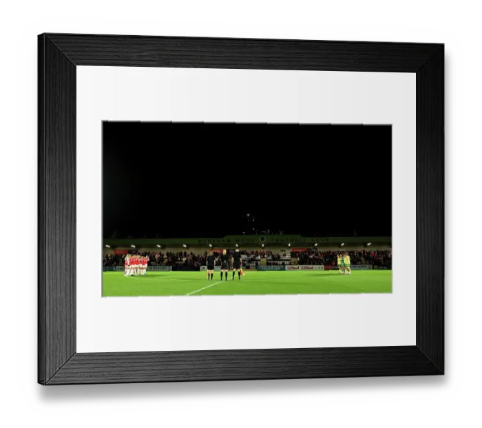 Framed Print : Arsenal Honors Armistice Day with Minute Silence vs. Bristol City (FA Women's Continental Tyres League Cup, 2023-24) Framed Print : Arsenal Honors Armistice Day with Minute Silence vs. Bristol City (FA Women's Continental Tyres League Cup, 2023-24)