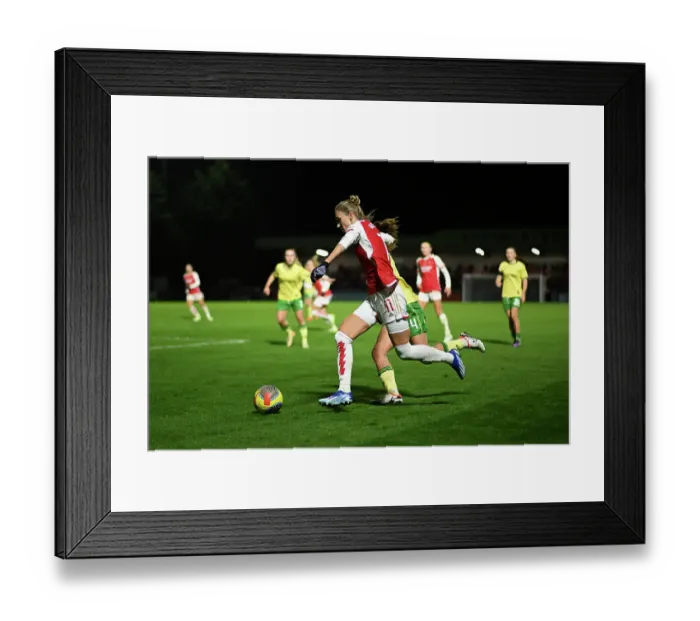 Framed Print : Arsenal Women vs. Bristol City Women: Vivianne Miedema in Action during the FA WSL Cup Match, 2023-24 Framed Print : Arsenal Women vs. Bristol City Women: Vivianne Miedema in Action during the FA WSL Cup Match, 2023-24