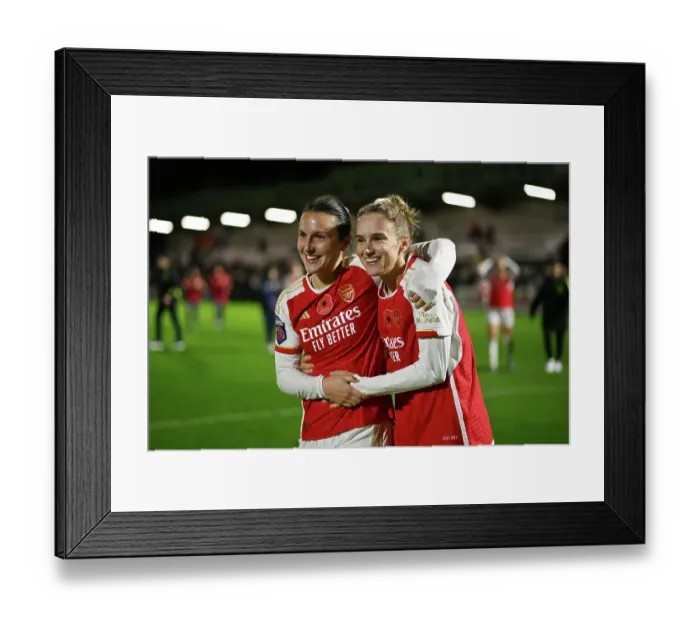 Framed Print : Arsenal Women Celebrate Conti Cup Victory Over Bristol City Framed Print : Arsenal Women Celebrate Conti Cup Victory Over Bristol City