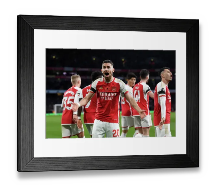 Framed Print : Arsenal's Victory: Saliba's Goal Seals 2-0 Win Over Burnley (2023-24) Framed Print : Arsenal's Victory: Saliba's Goal Seals 2-0 Win Over Burnley (2023-24)