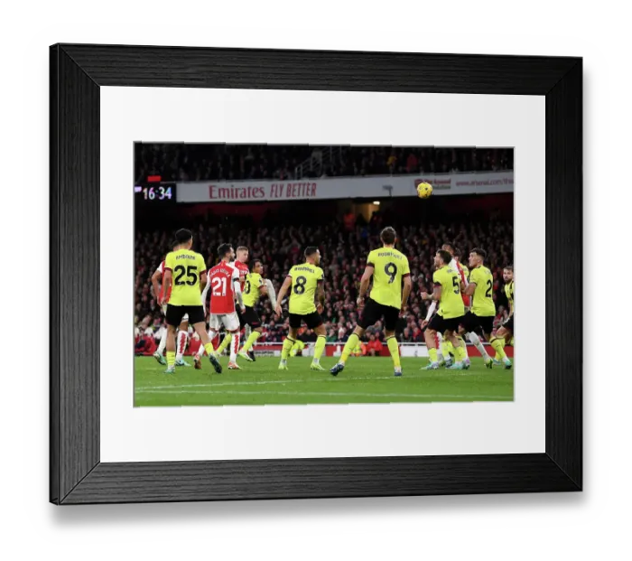 Framed Print : Arsenal Thrash Burnley: Zinchenko Scores Third in Dominant 3-0 Win Framed Print : Arsenal Thrash Burnley: Zinchenko Scores Third in Dominant 3-0 Win