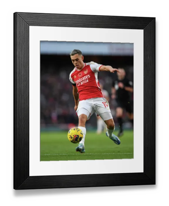 Framed Print : Arsenal's Trossard Shines: Premier League Triumph Over Burnley (2023-24) Framed Print : Arsenal's Trossard Shines: Premier League Triumph Over Burnley (2023-24)