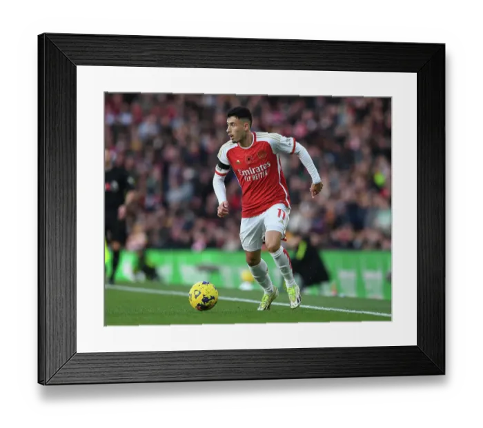 Framed Print : Arsenal's Martinelli Shines in Premier League Clash Against Burnley (2023-24) Framed Print : Arsenal's Martinelli Shines in Premier League Clash Against Burnley (2023-24)
