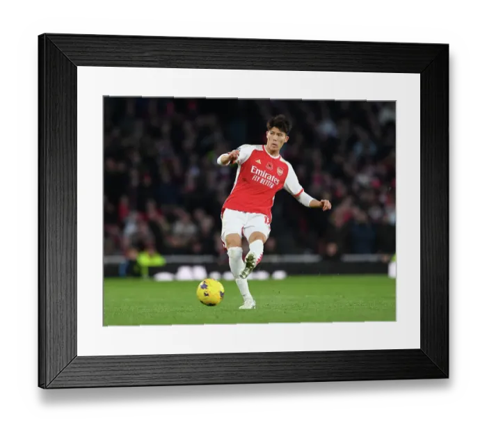 Framed Print : Tomiyasu's Star Performance: Arsenal Overpowers Burnley, 2023-24 Premier League Framed Print : Tomiyasu's Star Performance: Arsenal Overpowers Burnley, 2023-24 Premier League