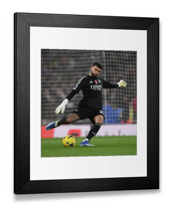 Framed Print : Arsenal vs Burnley: David Raya's Premier League Battle at Emirates Stadium (2023-24) Framed Print : Arsenal vs Burnley: David Raya's Premier League Battle at Emirates Stadium (2023-24)