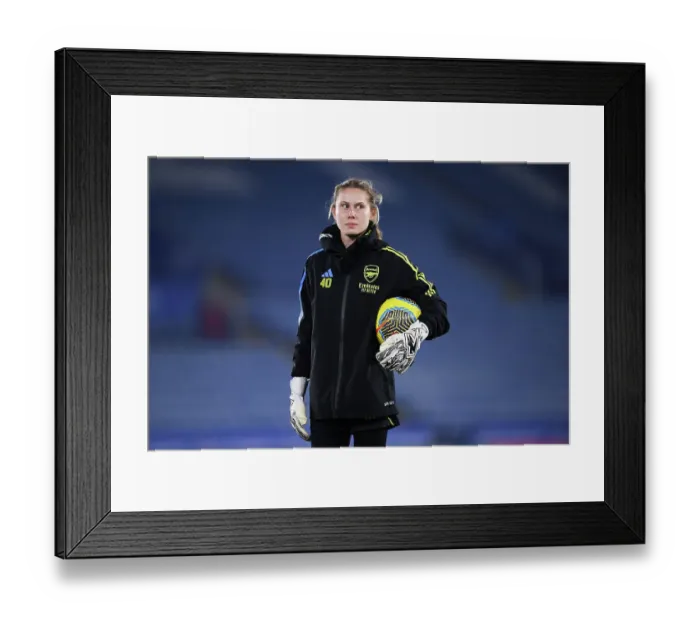 Framed Print : Arsenal vs. Leicester City: Barclays Women's Super League Showdown at The King Power Stadium