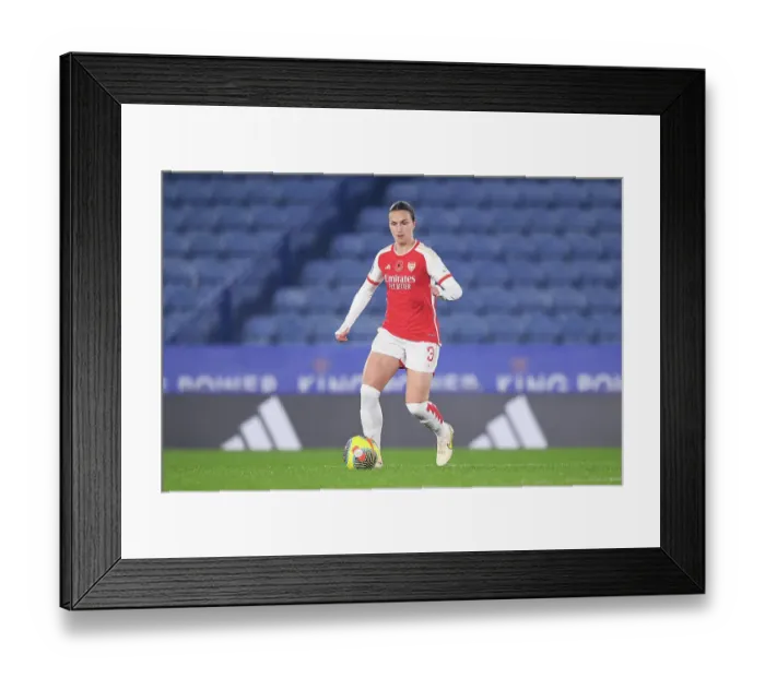 Framed Print : Arsenal vs Leicester City: Barclays WSL Clash at The King Power Stadium
