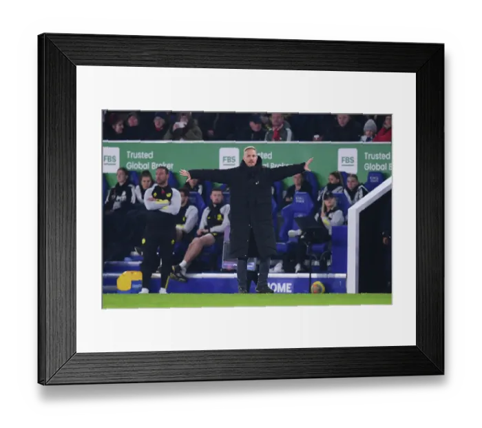 Framed Print : Jonas Eidevall Directs Arsenal Women Against Leicester City in Barclays WSL Showdown Framed Print : Jonas Eidevall Directs Arsenal Women Against Leicester City in Barclays WSL Showdown