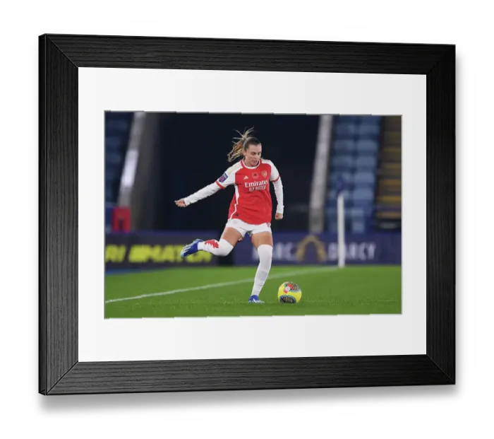 Framed Print : Arsenal vs Leicester City: Women's Super League Clash at The King Power Stadium Framed Print : Arsenal vs Leicester City: Women's Super League Clash at The King Power Stadium