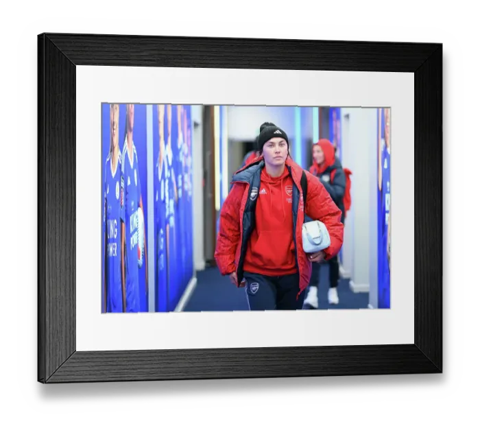 Framed Print : Arsenal Women Take on Leicester City in Barclays Super League Clash at The King Power Stadium