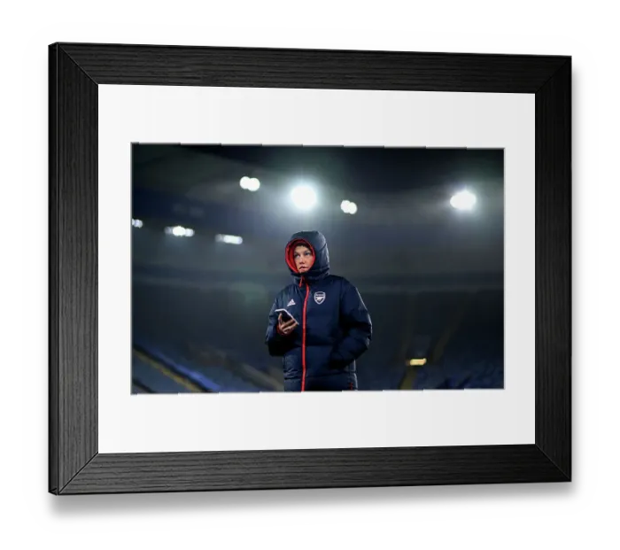 Framed Print : Arsenal vs Leicester City: Barclays WSL Showdown at The King Power Stadium