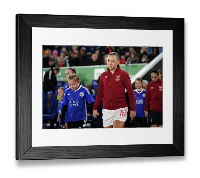 Framed Print : Arsenal Women Take on Leicester City in Barclays Super League Showdown Framed Print : Arsenal Women Take on Leicester City in Barclays Super League Showdown
