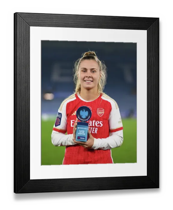 Framed Print : Arsenal's Victoria Pelova Named Barclays Women's Super League Player of the Match in Leicester City Victory Framed Print : Arsenal's Victoria Pelova Named Barclays Women's Super League Player of the Match in Leicester City Victory
