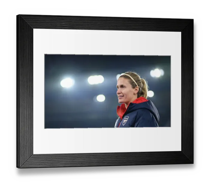 Framed Print : Arsenal Women's Super League Victory: Cloe Lacasse Celebrates Triumph over Leicester City Framed Print : Arsenal Women's Super League Victory: Cloe Lacasse Celebrates Triumph over Leicester City