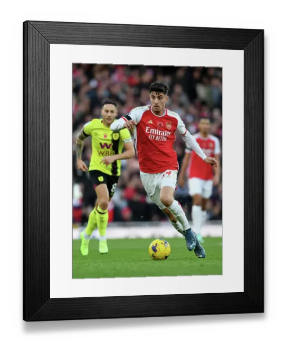 Framed Print : Arsenal's Kai Havertz Scores Thriller at Emirates: Arsenal FC vs Burnley FC (2023-24) Framed Print : Arsenal's Kai Havertz Scores Thriller at Emirates: Arsenal FC vs Burnley FC (2023-24)