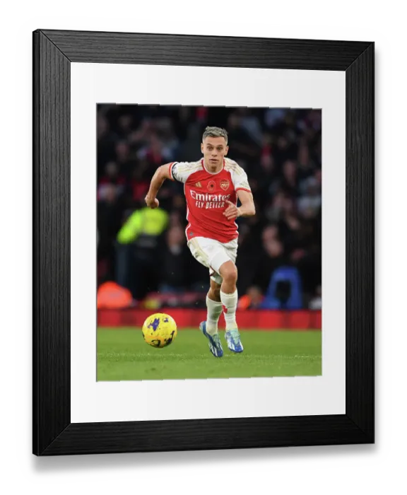 Framed Print : Arsenal vs Burnley: Torssad in Action - Premier League 2023-24