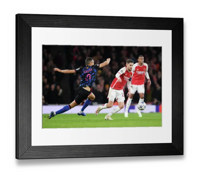 Framed Print : Arsenal vs Sevilla: A Tense Champions League Clash at Emirates Stadium, London 2023 Framed Print : Arsenal vs Sevilla: A Tense Champions League Clash at Emirates Stadium, London 2023