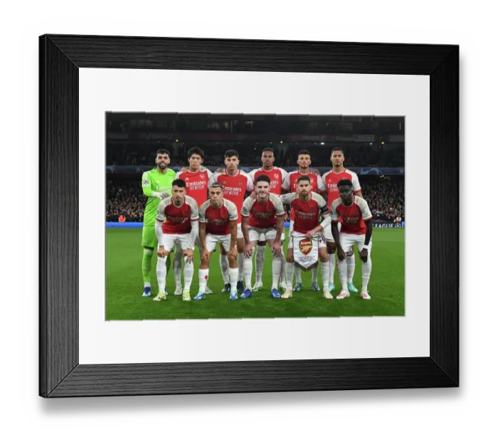 Framed Print : Arsenal vs Sevilla: Arsenal Team Photo - UEFA Champions League 2023 / 24, Emirates Stadium Framed Print : Arsenal vs Sevilla: Arsenal Team Photo - UEFA Champions League 2023 / 24, Emirates Stadium