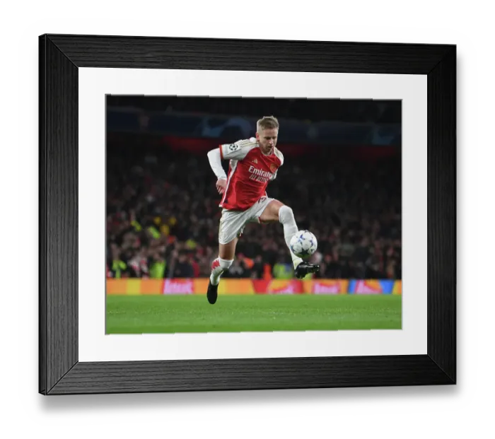 Framed Print : Arsenal FC vs Sevilla FC: Battle in Group B - UEFA Champions League 2023 / 24