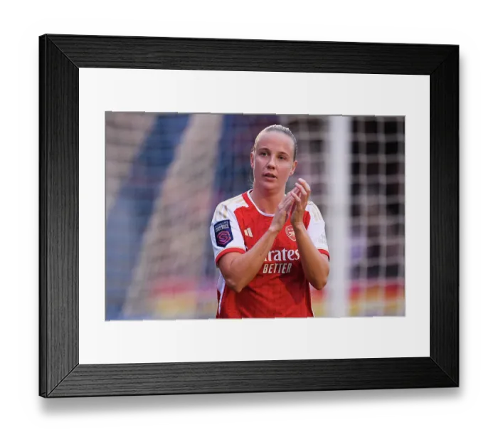 Framed Print : Beth Mead Bids Emotional Farewell: Substitution Moment from Arsenal's Match against Brighton & Hove Albion Framed Print : Beth Mead Bids Emotional Farewell: Substitution Moment from Arsenal's Match against Brighton & Hove Albion