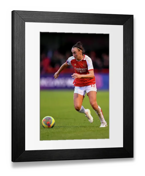 Framed Print : Arsenal Women Face Brighton in Barclays WSL Showdown - November 2023