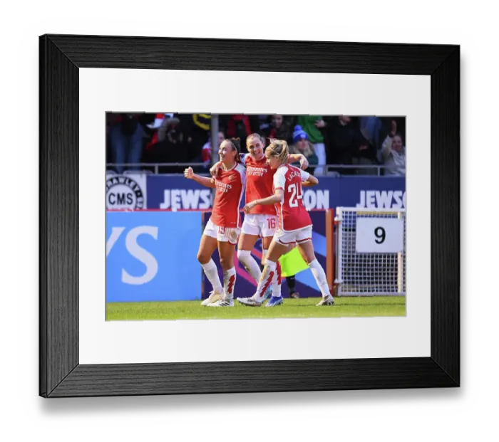 Framed Print : Arsenal Women: Caitlin Foord Scores Brace in Super League Win Against Brighton & Hove Albion Framed Print : Arsenal Women: Caitlin Foord Scores Brace in Super League Win Against Brighton & Hove Albion
