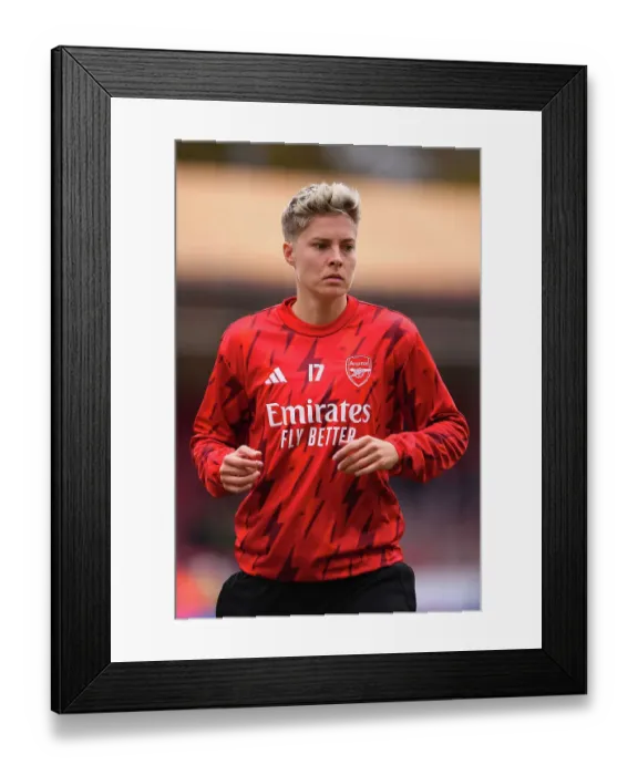 Framed Print : Arsenal Women Face Brighton & Hove Albion in Barclays Super League Clash