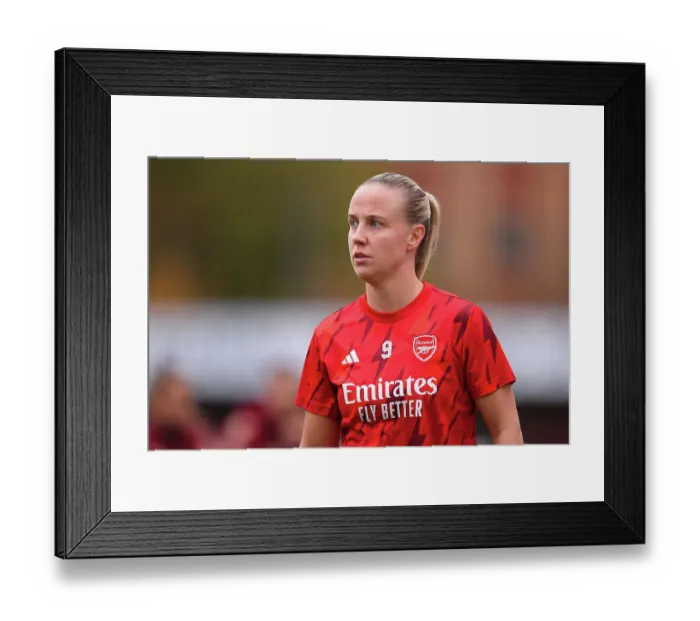 Framed Print : Arsenal Women Face Off Against Brighton & Hove Albion in Barclays Super League Showdown