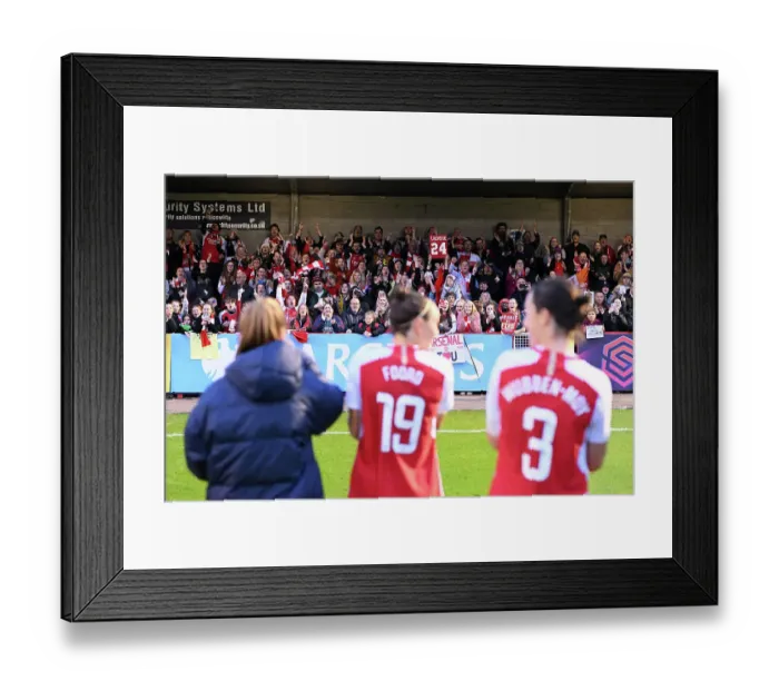 Framed Print : Arsenal Celebrate Victory at Brighton & Hove Albion in Barclays Women's Super League Framed Print : Arsenal Celebrate Victory at Brighton & Hove Albion in Barclays Women's Super League