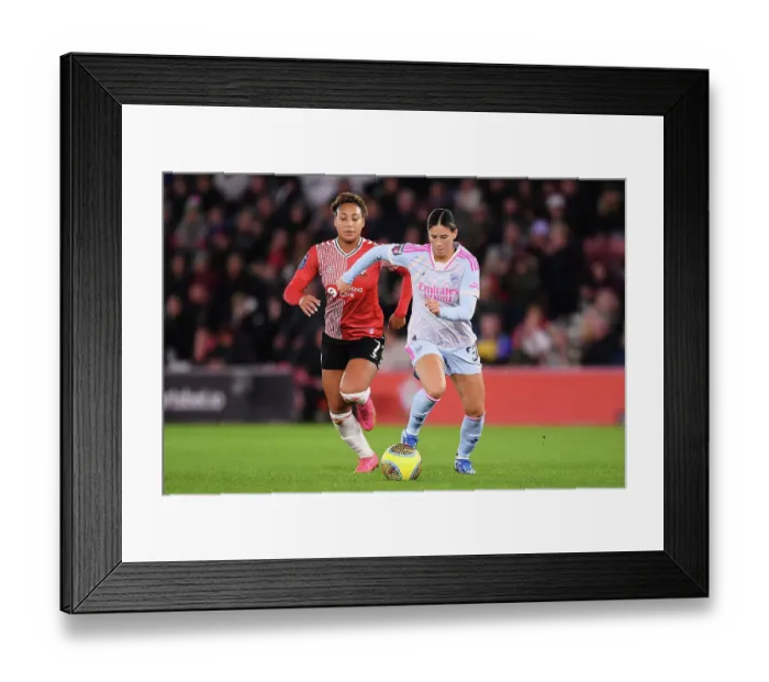 Framed Print : Conti Cup Clash: Kyra Cooney-Cross vs Lexi Lloyd-Smith - Arsenal Women vs Southampton Women Framed Print : Conti Cup Clash: Kyra Cooney-Cross vs Lexi Lloyd-Smith - Arsenal Women vs Southampton Women