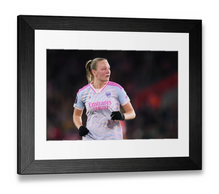 Framed Print : Arsenal Women vs. Southampton Women: FA WSL Cup Clash at St. Mary's Stadium (2023-24)