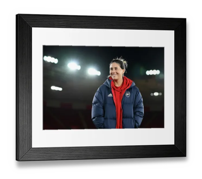 Framed Print : Conti Cup 2023-24: Arsenal Women's Pre-Match Inspection at Southampton Women's Stadium Framed Print : Conti Cup 2023-24: Arsenal Women's Pre-Match Inspection at Southampton Women's Stadium