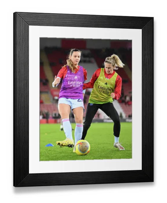 Framed Print : Arsenal vs Southampton: FA Women's Continental Tyres League Cup Showdown - A Battle for Supremacy Framed Print : Arsenal vs Southampton: FA Women's Continental Tyres League Cup Showdown - A Battle for Supremacy