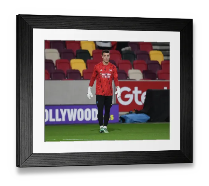 Framed Print : Arsenal FC Pre-Match: James Hillson at Brentford's Gtech Community Stadium (2023-24 Premier League) Framed Print : Arsenal FC Pre-Match: James Hillson at Brentford's Gtech Community Stadium (2023-24 Premier League)