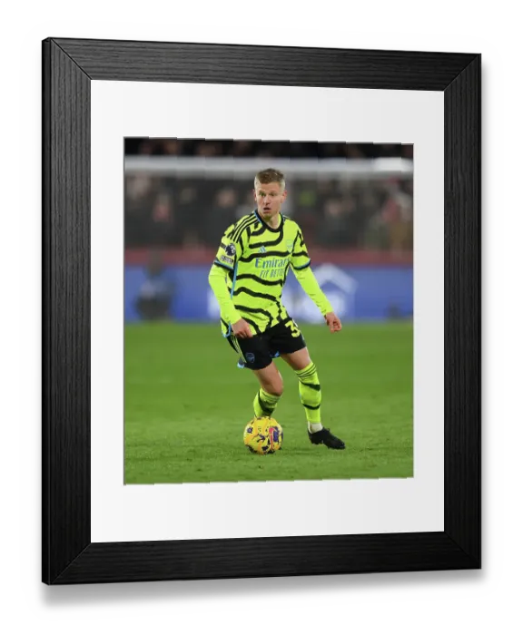 Framed Print : Zinchenko's Standout Display: Arsenal Claims Victory Over Brentford (2023-24 Premier League) Framed Print : Zinchenko's Standout Display: Arsenal Claims Victory Over Brentford (2023-24 Premier League)