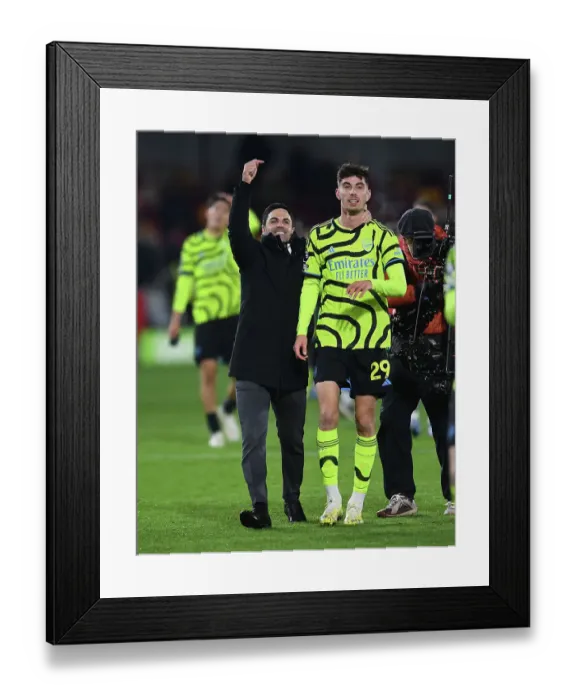 Framed Print : Arsenal's Kai Havertz Scores the Winner: Brentford vs Arsenal, 2023-24 Premier League Framed Print : Arsenal's Kai Havertz Scores the Winner: Brentford vs Arsenal, 2023-24 Premier League