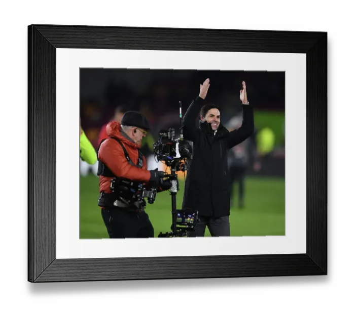 Framed Print : Mikel Arteta Post-Match: Brentford FC vs Arsenal FC, Premier League 2023-24 Framed Print : Mikel Arteta Post-Match: Brentford FC vs Arsenal FC, Premier League 2023-24