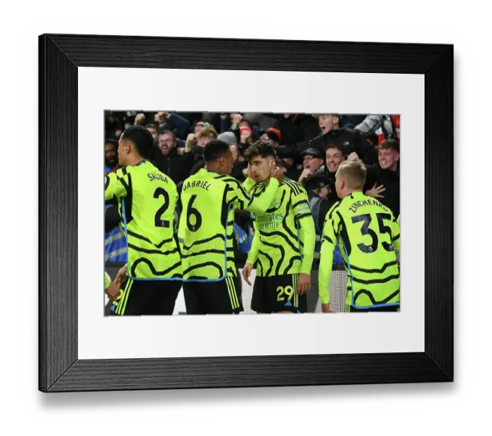 Framed Print : Havertz Scores First Arsenal Goal: Arsenal Takes Early Lead vs. Brentford (Premier League 2023-24) Framed Print : Havertz Scores First Arsenal Goal: Arsenal Takes Early Lead vs. Brentford (Premier League 2023-24)