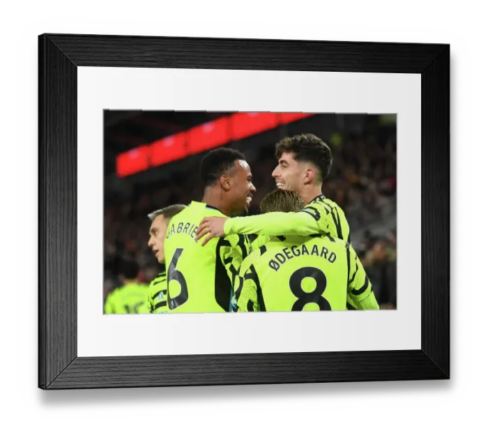 Framed Print : Havertz Scores First Arsenal Goal: Brentford 23-24 Premier League - Arsenal's Victory at Gtech Community Stadium Framed Print : Havertz Scores First Arsenal Goal: Brentford 23-24 Premier League - Arsenal's Victory at Gtech Community Stadium