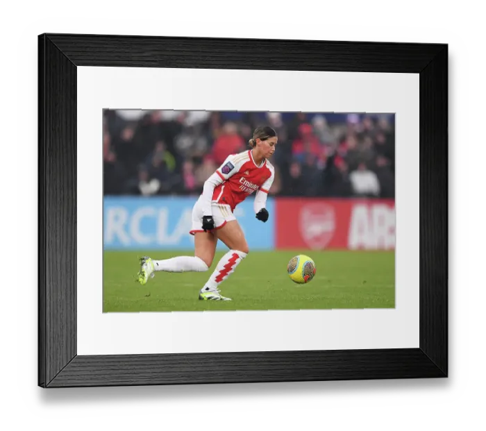 Framed Print : Arsenal Women vs. West Ham United: Kyra Cooney-Cross in Action - Barclays WSL Clash at Meadow Park (2023-24) Framed Print : Arsenal Women vs. West Ham United: Kyra Cooney-Cross in Action - Barclays WSL Clash at Meadow Park (2023-24)